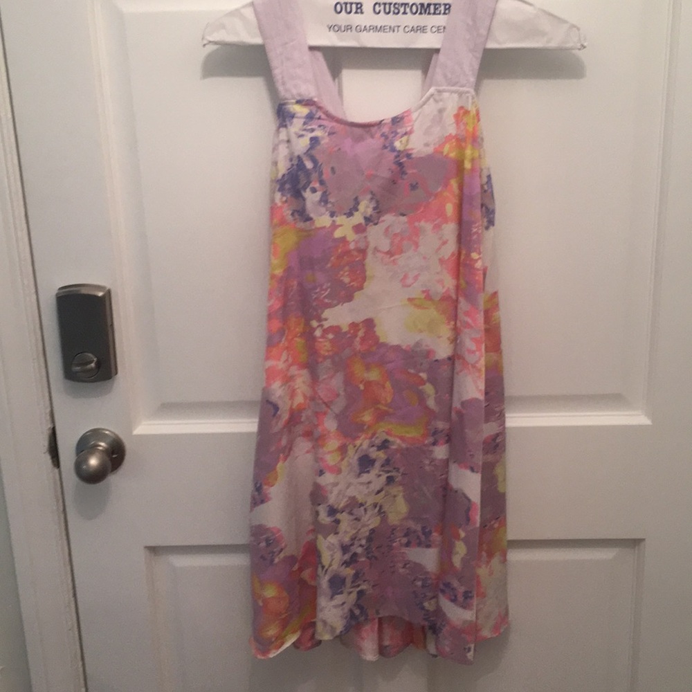 Tie dye flowy dress. Great for dress up or down!